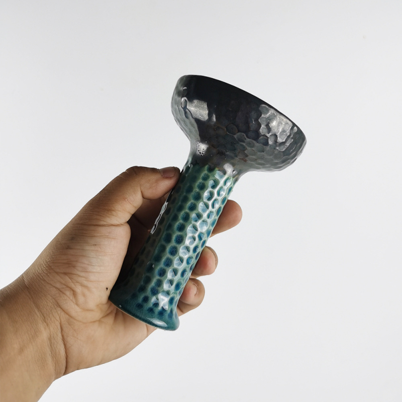 Keramická miska na arabskú vodnú fajku, dekoratívna a prispôsobiteľná, klasický/jednoduchý štýl, Sheng Ling, balenie 100 kusov