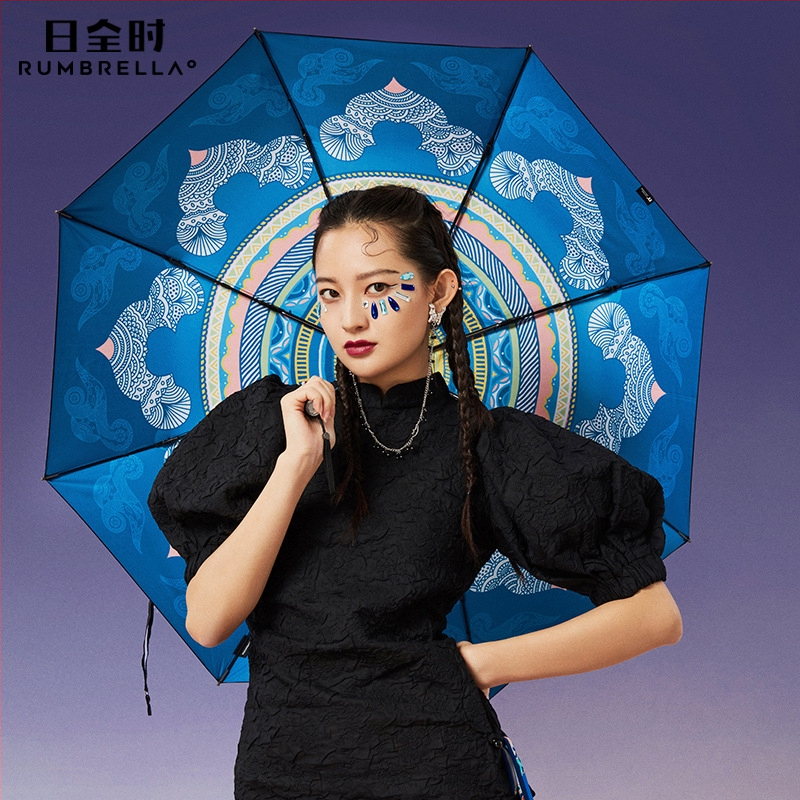 Päťradový hliníkový slnečník s 8 lúčmi, UPF50+, ručné otváranie, potlač loga, luxusný reklamný dáždnik