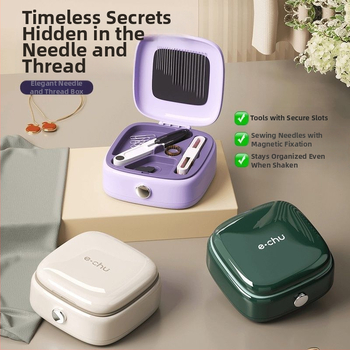 magnetická súprava ihiel v prenosnej krabičke – meď šijacie nástroje, Číslo položky 12345678, 1 ks, japonský štýl