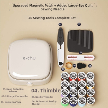 magnetická súprava ihiel v prenosnej krabičke – meď šijacie nástroje, Číslo položky 12345678, 1 ks, japonský štýl