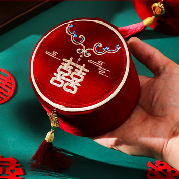 Svadobná šijacia krabička – Fei Xun Fei, látka, OPP balenie, prenosné šitie a uloženie nití