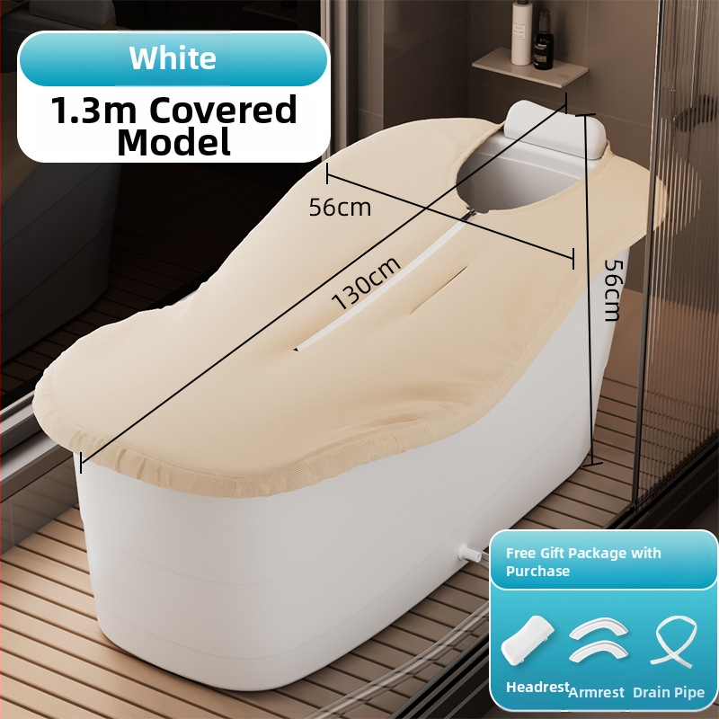 Dóza na kúpanie pre dospelých, plastová, izolovaná, s konštantnou teplotou a parou