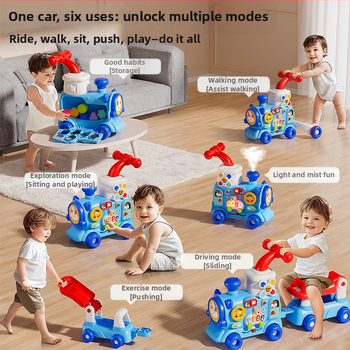 4-5-v-1 chodítko pre batoľatá a aktívna hračka – funkcie riadenia, chôdze a cvičenia – rozvoj zraku, intelektuálny rozvoj a koordinácia ruka-oko