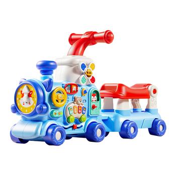 4-5-v-1 chodítko pre batoľatá a aktívna hračka – funkcie riadenia, chôdze a cvičenia – rozvoj zraku, intelektuálny rozvoj a koordinácia ruka-oko