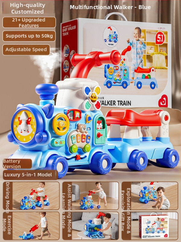 4-5-v-1 chodítko pre batoľatá a aktívna hračka – funkcie riadenia, chôdze a cvičenia – rozvoj zraku, intelektuálny rozvoj a koordinácia ruka-oko