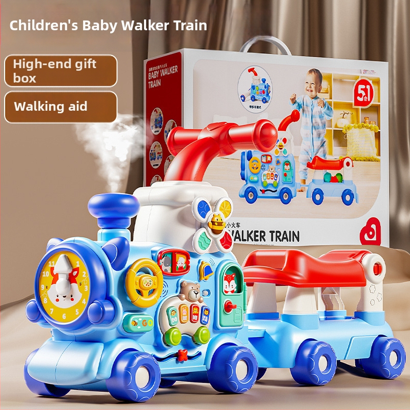 4-5-v-1 chodítko pre batoľatá a aktívna hračka – funkcie riadenia, chôdze a cvičenia – rozvoj zraku, intelektuálny rozvoj a koordinácia ruka-oko