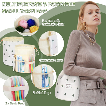 Sada šitia LKF – 64-dielna háčkovacia súprava pre začiatočníkov s taškou na uskladnenie, hrubá hmotnosť 647 g, jednoduchý štýl, balenie 50