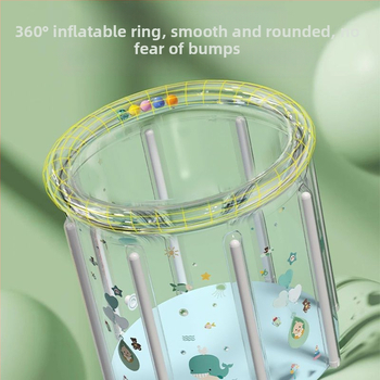 Detská vaňa na kúpanie – skladacia, nafukovacia, nepremokavý materiál, vhodná pre kúpanie detí