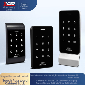 Elektronický zámok na skrinku s kódom – Model S-2308A, ABS plast, Značka Xingchuang zhida, Vhodné pre klubové skrinky a skladovacie skrinky, Moderná jednoduchosť