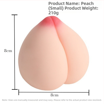 Mužský masturbátor pohár, Peach Milk Flying Cup; Materiál: TPE, Ovládanie: ručné, Lubrikant: žiadny, Značka: Drunk Cat