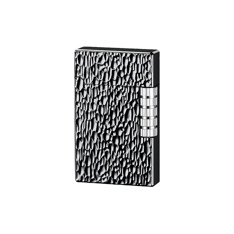 Honglin kovový zapaľovač na bután s možnosťou loga, moderný minimalistický dizajn; darček pre narodeniny