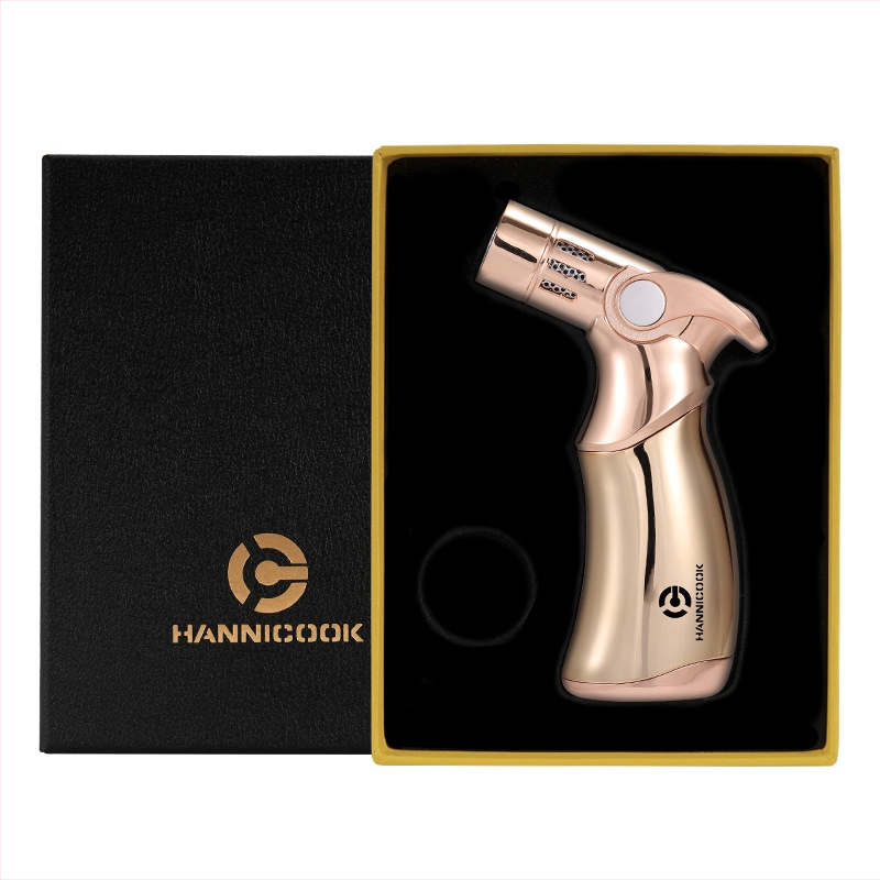 Kovový zapaľovač s butánom, vetruodolný, jednorazový - 5 ks v balení