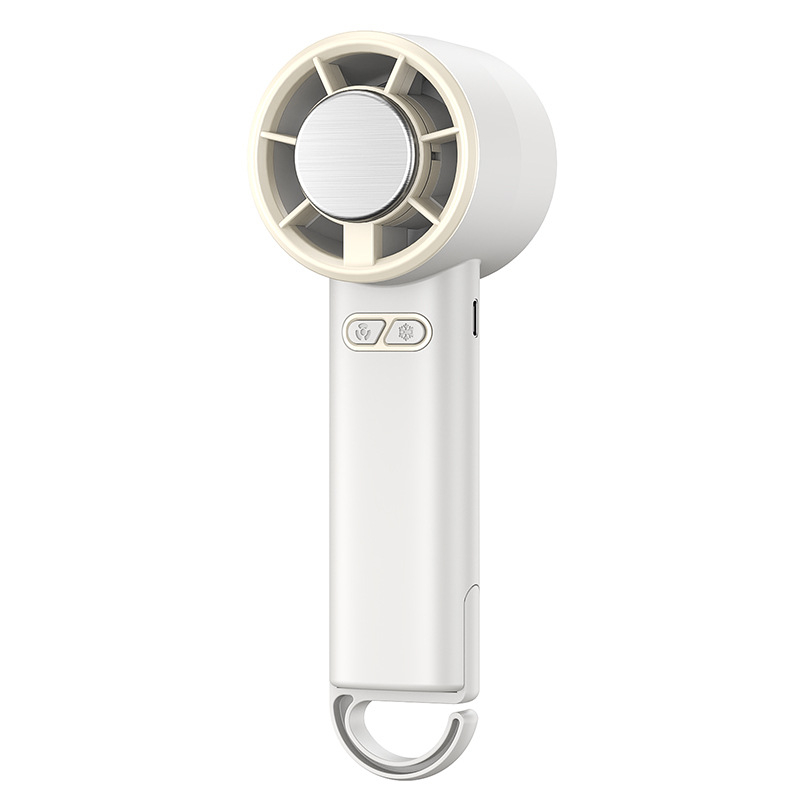 Praktický prenosný ventilátor s vstavanou batériou 1200–2000 mAh, USB nabíjanie, 3 rýchlosti, hluk do 36 dB, prevádzková doba 6–8 h