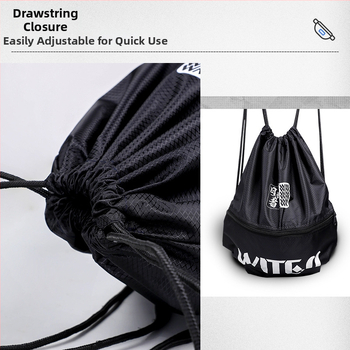 Basketbalová taška Witess/eyemaker – nepremokavá, prispôsobiteľná s logom, ideálna na tréningy basketbalu