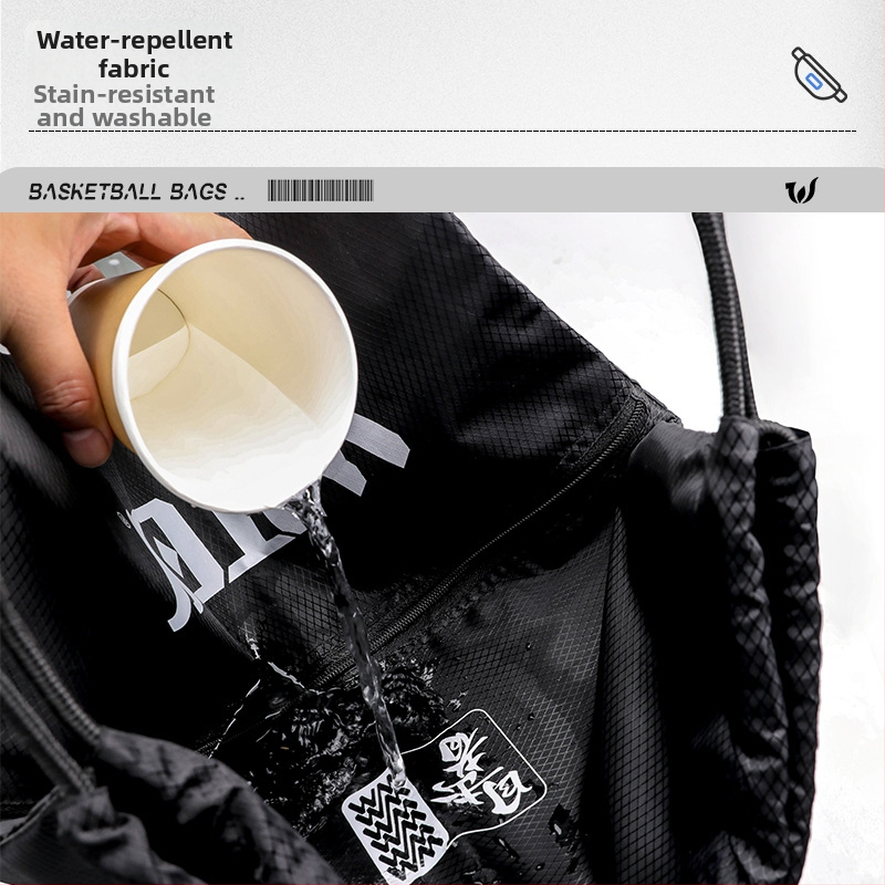 Basketbalová taška Witess/eyemaker – nepremokavá, prispôsobiteľná s logom, ideálna na tréningy basketbalu