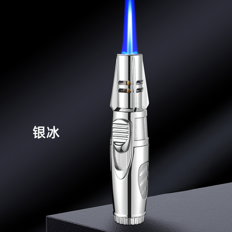 Kovový butánový zapaľovač s jet plameňom, vetruodolný, tlač loga k dispozícii