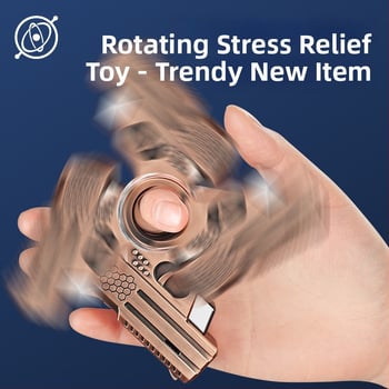 Kovový zapaľovač, vetruodolný, poháňaný butánom, nafukovací mechanizmus, červený plameň (Kovový; Vetruodolný; Bután; Nafukovací; Červený plameň)