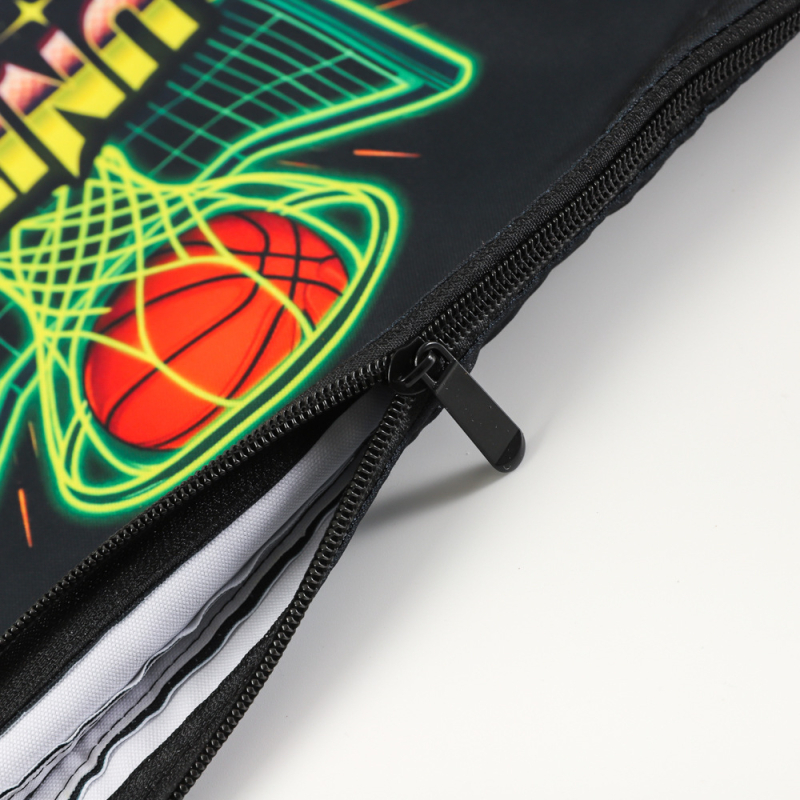 Taška na basketbal cez rameno - Oxford látka, Produktové číslo 11-Crossbody Basketball Bag, Potlač loga, Značka Chen Hao, Vhodné pre futbal, basketbal a volejbal.