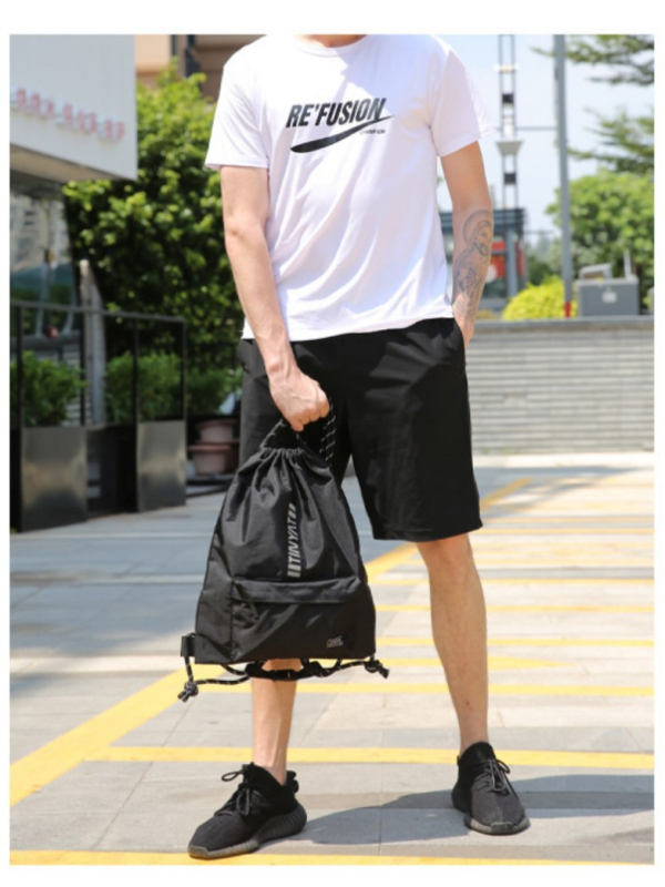 Basketbalový batoh so šnúrkou – polyester, model T118, značka TINYAT/Tianyi, tlač loga