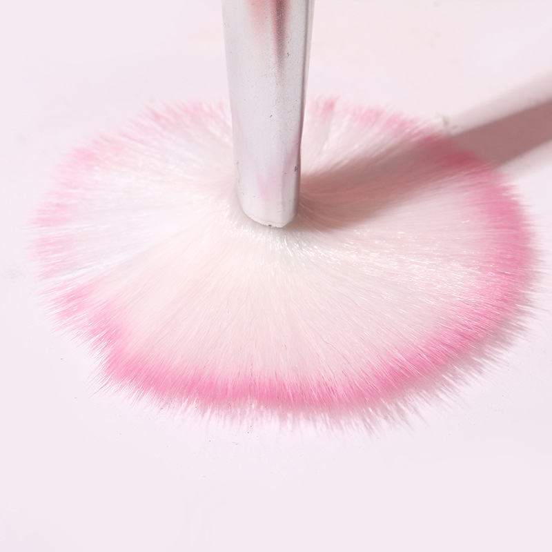 VNKT sada 5 štetcov na make-up so syntetickými štetinami, plastové rúčky, prenosný dizajn, pôvod Čína