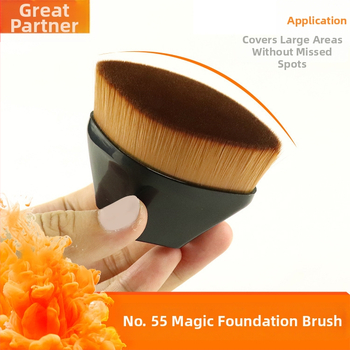 PDH Štetec na make-up číslo 55 – syntetické vlákna, plastová rúčka, balenie 1 ks