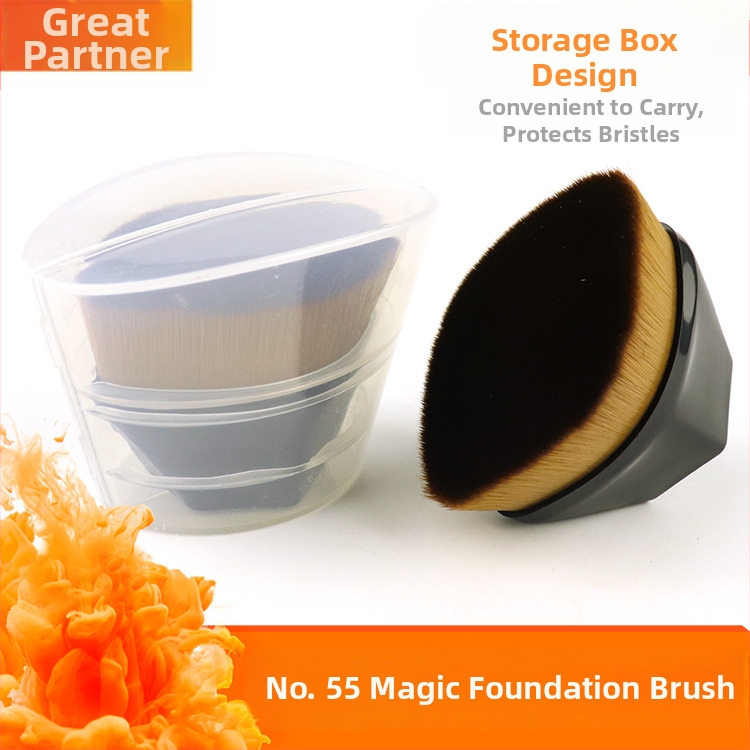 PDH Štetec na make-up číslo 55 – syntetické vlákna, plastová rúčka, balenie 1 ks