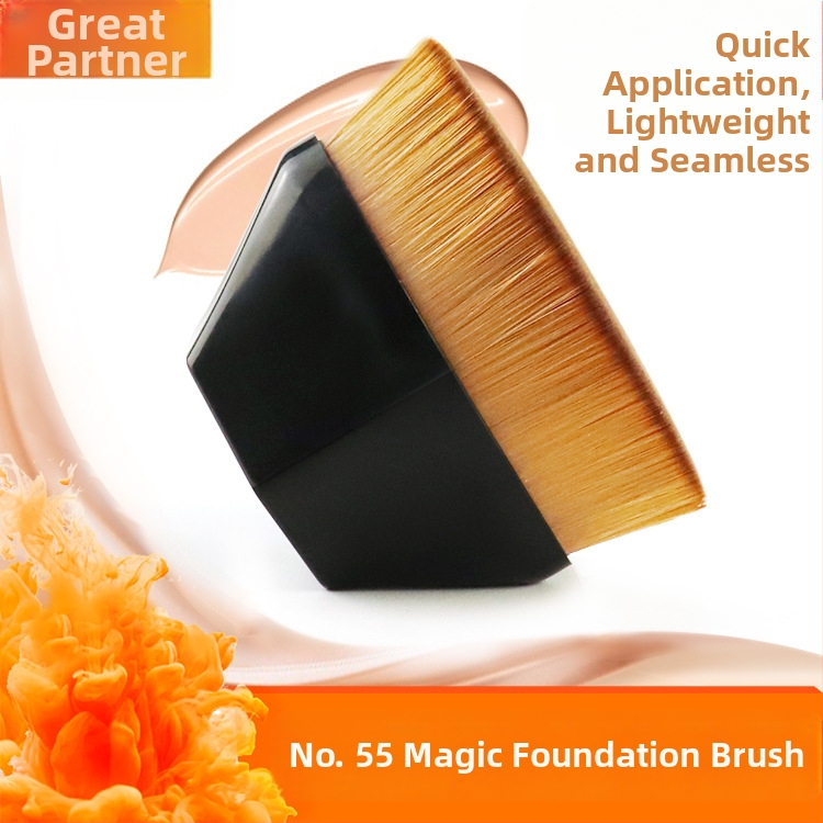 PDH Štetec na make-up číslo 55 – syntetické vlákna, plastová rúčka, balenie 1 ks