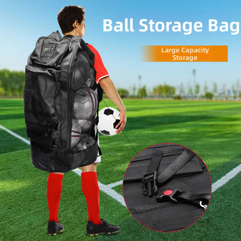Nili kanvasový taš pre basketbal a futbal – veľká kapacita, prispôsobenie, tlač loga