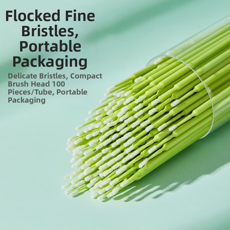 Hiseas Hina Nano sady štetcov na make-up, 100 kusov, nano štetiny, valcová kozmetická škatuľka, prenášateľná rukoväť