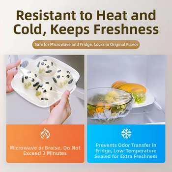 Plastová taška na uchovanie potravín, 1 kus, odolná voči prachu, životnosť 1600 dní