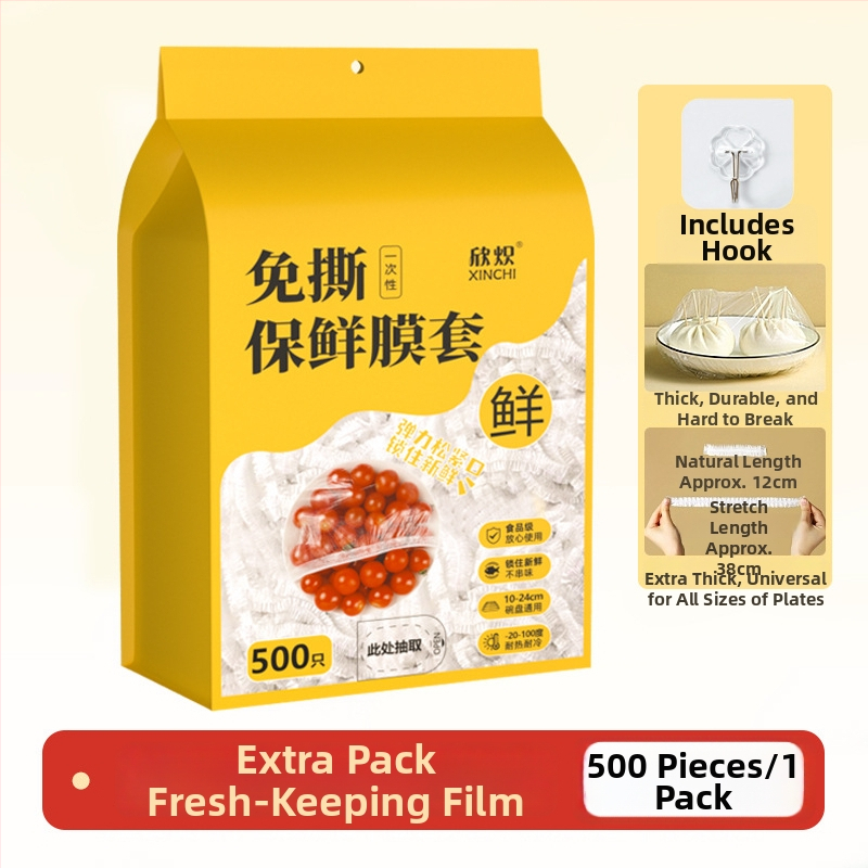 Plastová taška na uchovanie potravín, 1 kus, odolná voči prachu, životnosť 1600 dní