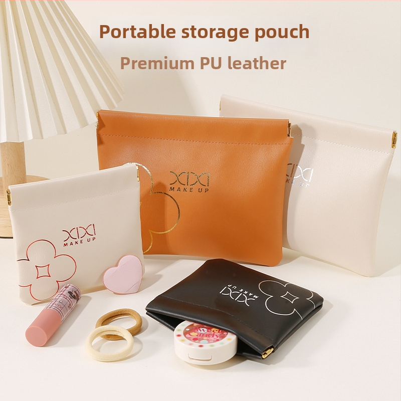 Xixi prenosná kozmetická taška, s 1 súpravou štetcov, materiál štetcov: iný, na každodenné použitie