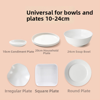 Jednorazový kryt fóliového obalu z plastu, hrubší, potravinárskej kvality, kryt na misu, viacúčelový, balenie 100 kusov