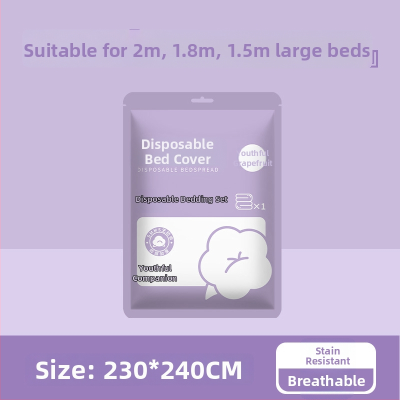 Jednorazová napínacia plachta - SMMS materiál, značky Youth, ochrana proti prachu a špine