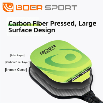 Badmintonikepp Bourke PK04, PVC raam, süsinikfiibri nöörid, algajatele