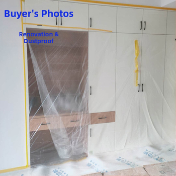 Prachuvzdorný ochranný film na nábytok a gauč - PE plast, rolka, proti prachu a proti farbám