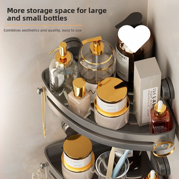 Posilnená trojuholníková rohová polica do kúpeľne s prísavkami, na stenu, z nehrdzavejúcej ocele, jednoduchý moderný štýl