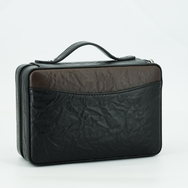 Kožené púzdro na cigáre, ručne vyrobené, prispôsobiteľné (Značka: Cucouiba)