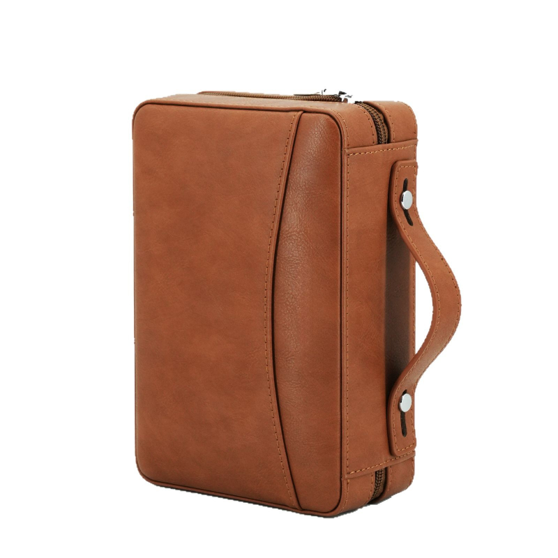 Kožené púzdro na cigáre, ručne vyrobené, prispôsobiteľné (Značka: Cucouiba)