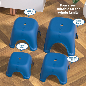 Stolička, minimalistický plastový štvorcový dizajn, nesklada sa; pôvod Jieyang; kód produktu 5096; cezhraničný vývoz: Áno; dovoz: Nie