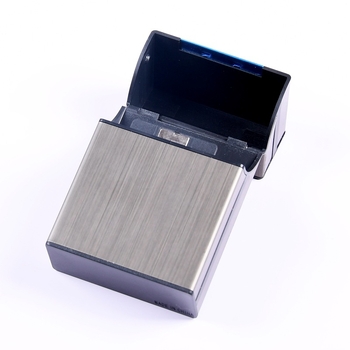 Cigaretová kazeta z plastu a hliníkovej zliatiny, odolná tlaku a vlhkosti, prenosná uzavretá úložná krabička