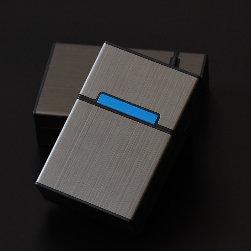 Cigaretová kazeta z plastu a hliníkovej zliatiny, odolná tlaku a vlhkosti, prenosná uzavretá úložná krabička