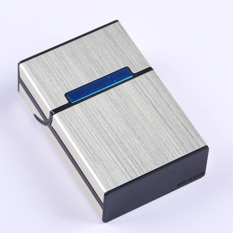 Cigaretová kazeta z plastu a hliníkovej zliatiny, odolná tlaku a vlhkosti, prenosná uzavretá úložná krabička