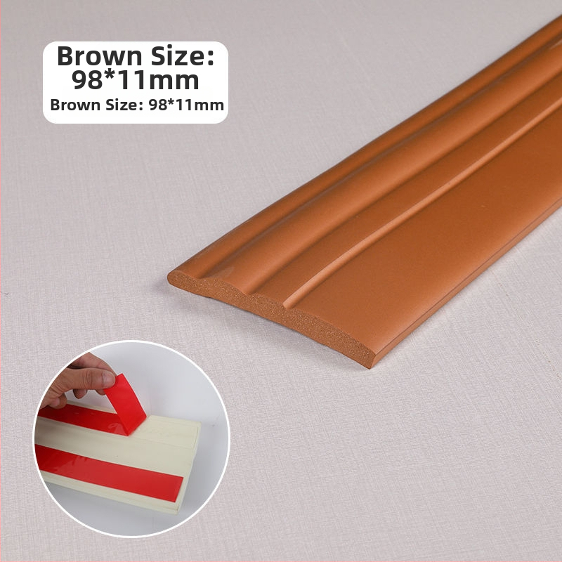 Samolepiaci 3D roh dekoratívny profil na stenu, materiál guma, kód produktu TbQrXFDC, štýl Iné