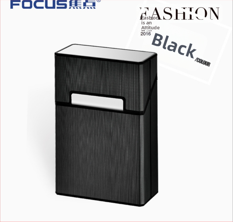 Kovová škatuľka na cigarety s logom – moderný minimalistický dizajn, potlačené logo, balenie 300 ks