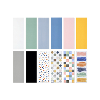 Glazúrovaná stenová dlaždica – matný povrch, vodotesná, vysoká pevnosť v tlaku 4851, nasiakavosť vody 0,5, hustota 3520