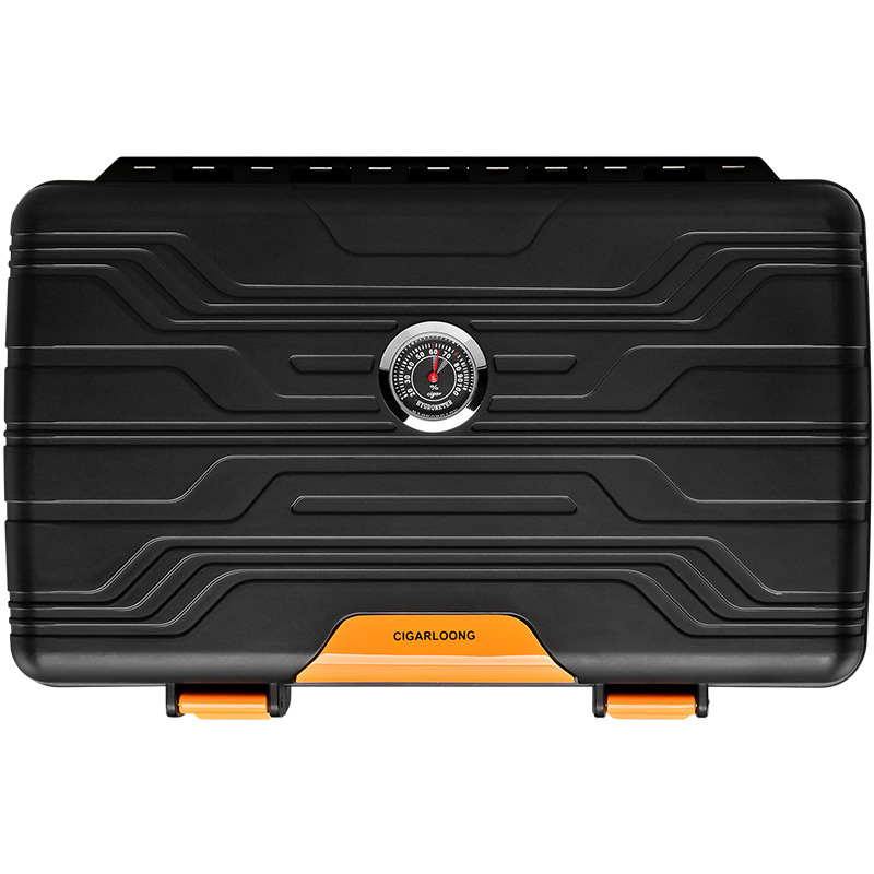 Krabička na cigary – cestovná, prenosná; Materiál: rohovina; Kľúčenka; Vhodné ako dar: svadba; Značka: Cigarloong; Štýl: japonský