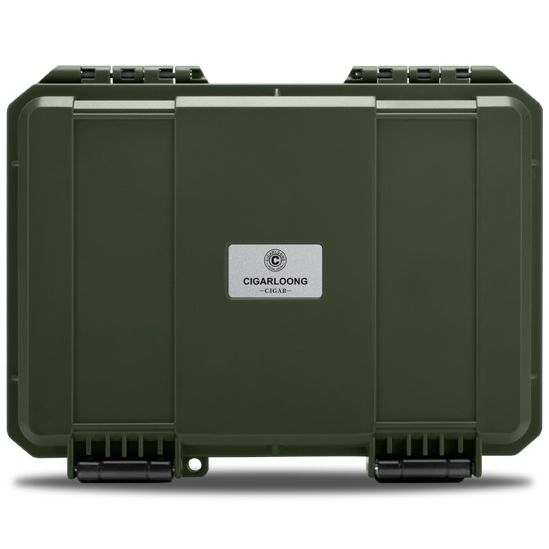 Cigarloong cigar box s viacfunkčným zámkom, prenášateľné cestovné úložisko, plastová konštrukcia