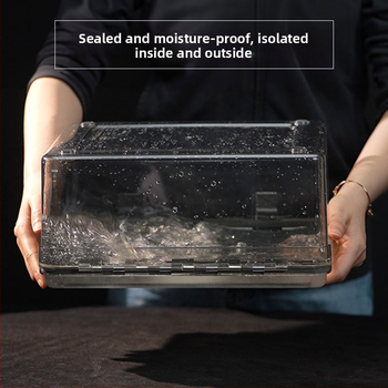 Grus humidor na cigare s cedrovým drevom na starnutie, prenosný a uzavretý