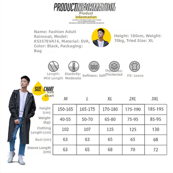 Mr. Rain EVA jednopierové pončo na dážď pre dospelých – turistika a aktivity v prírode